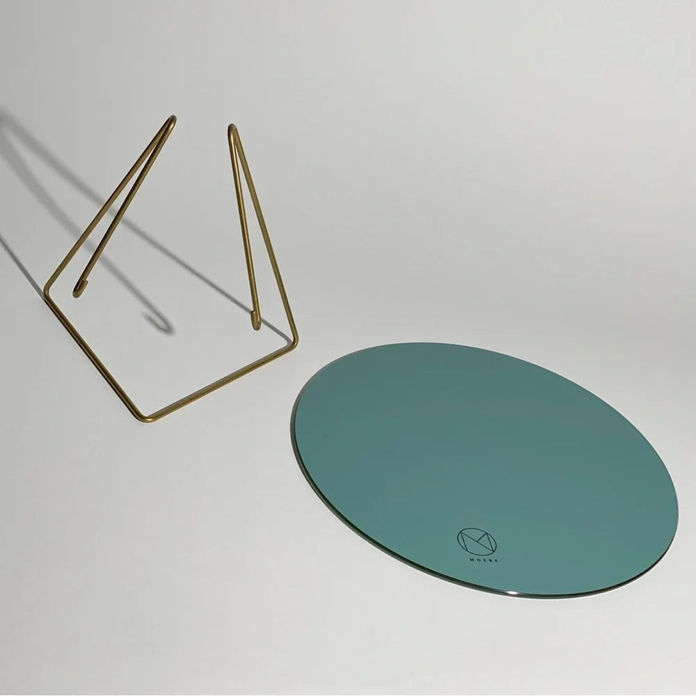 MOEBE Brass Standing Mirror 20 cm - Picture 6 of 7